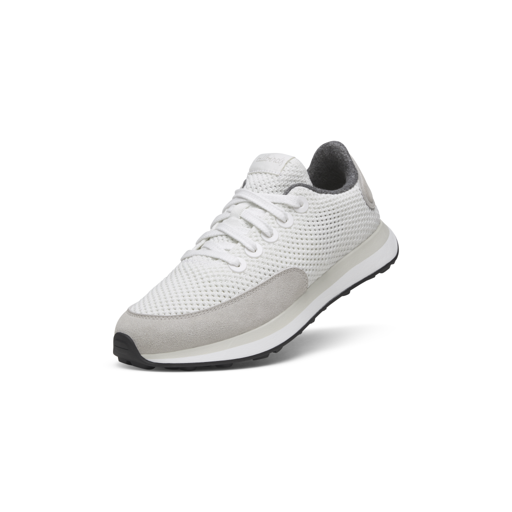 Allbirds Mens Varsity Airy Freizeitschuhe in WEISS