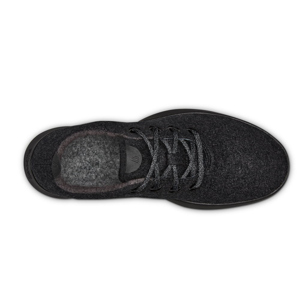 Allbirds W Wool Runner Freizeitschuhe in SCHWARZ