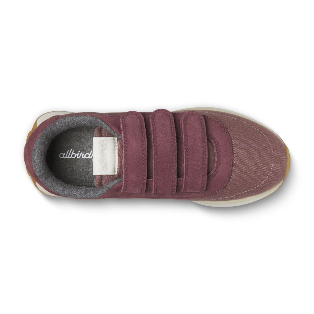 Allbirds Womens Varsity Strap Freizeitschuhe in ROT