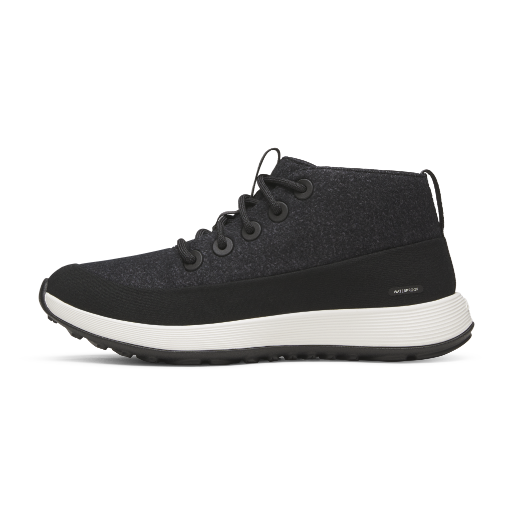 Allbirds W Wool Runner NZ Mid Waterproof Freizeitschuhe in SCHWARZ