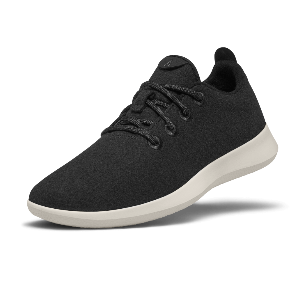 Allbirds M Wool Runner Freizeitschuhe in SCHWARZ