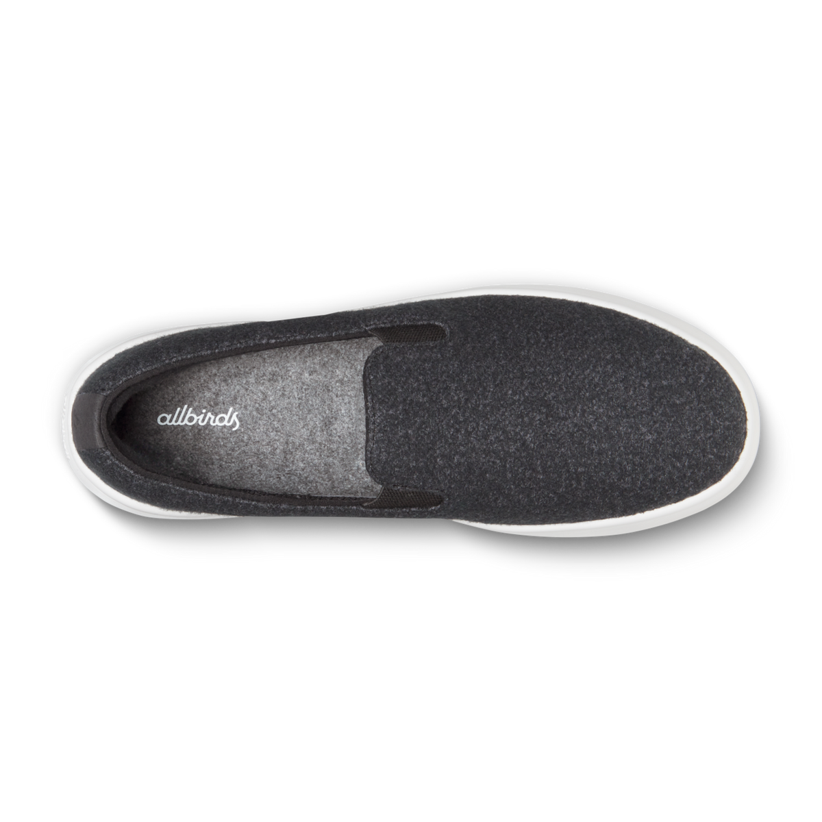 Allbirds W Wool Cruiser Slip On in SCHWARZ