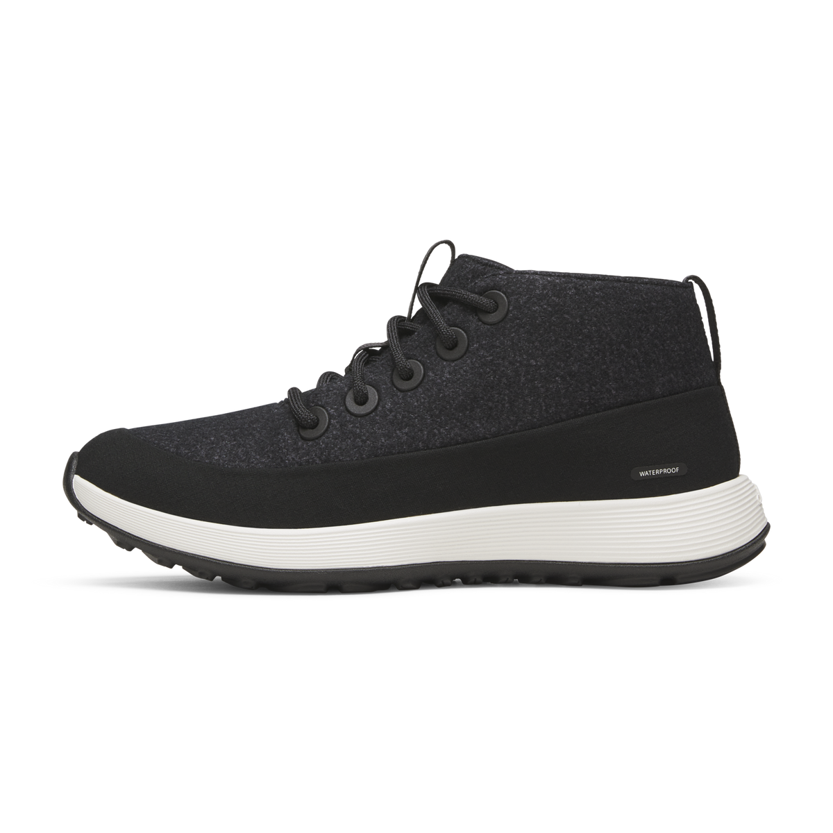 Allbirds W Wool Runner NZ Mid Waterproof Freizeitschuhe in SCHWARZ