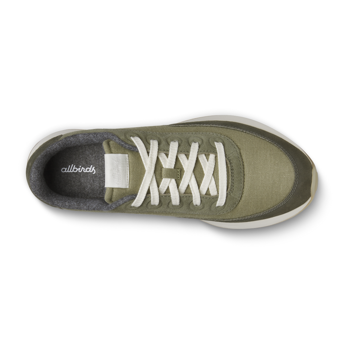 Allbirds Mens Varsity Freizeitschuhe in GRÜN