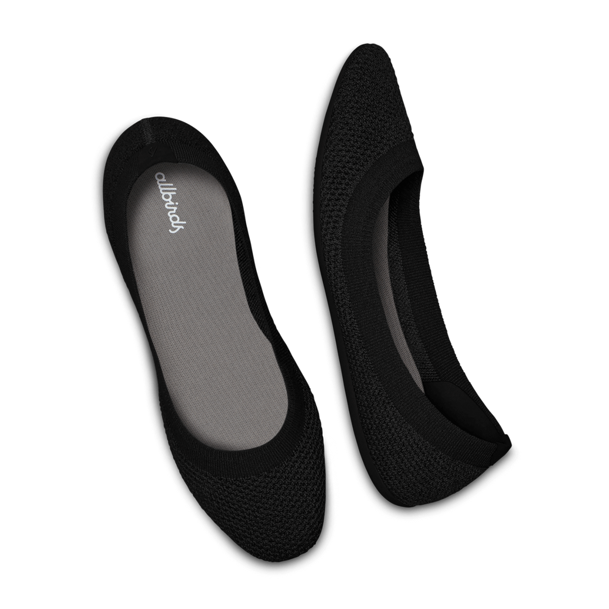 Allbirds W Tree Breezer Ballerinas in SCHWARZ