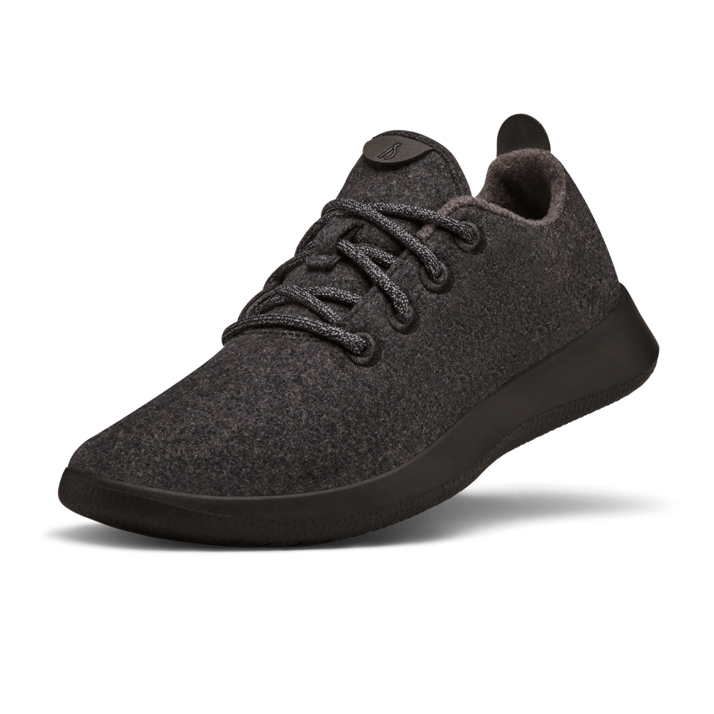 Allbirds M Wool Runner Freizeitschuhe in SCHWARZ