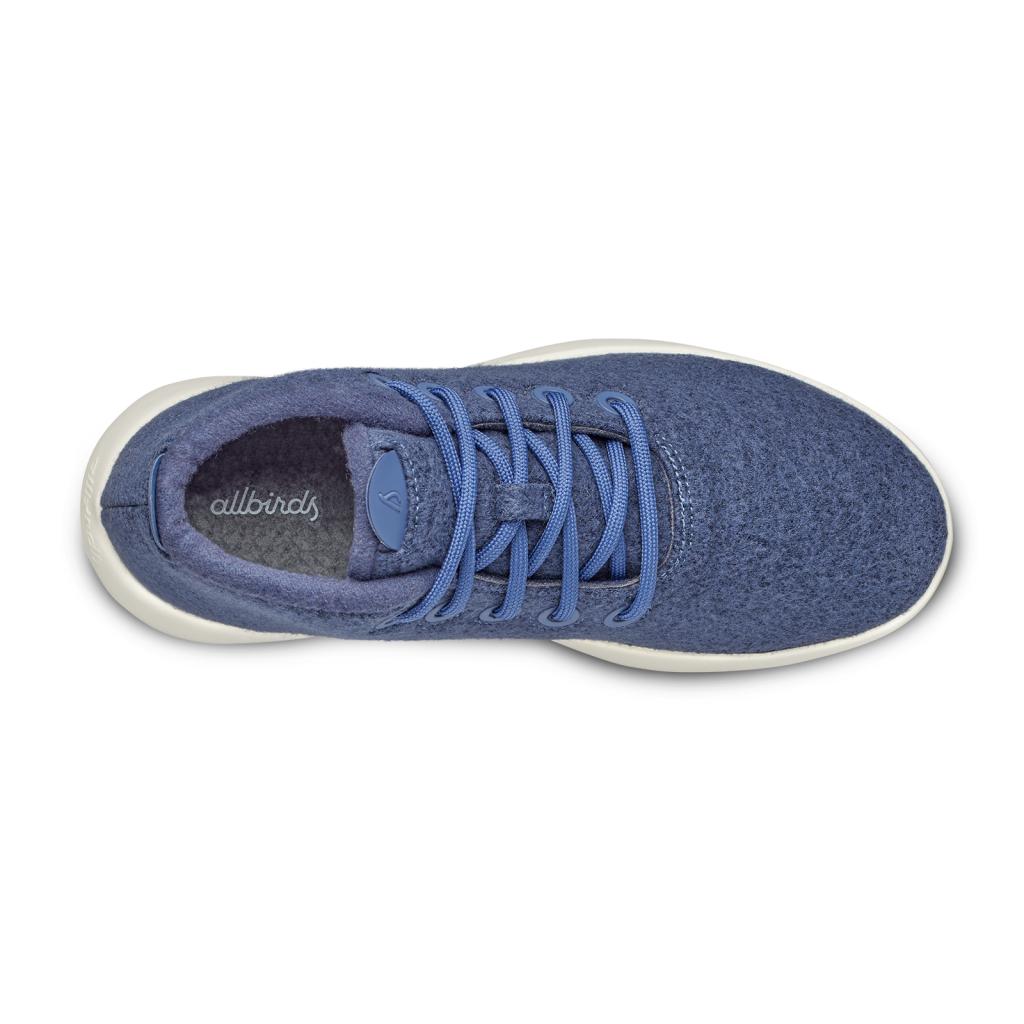 Allbirds W Wool Runner Mizzle Freizeitschuhe in BLAU