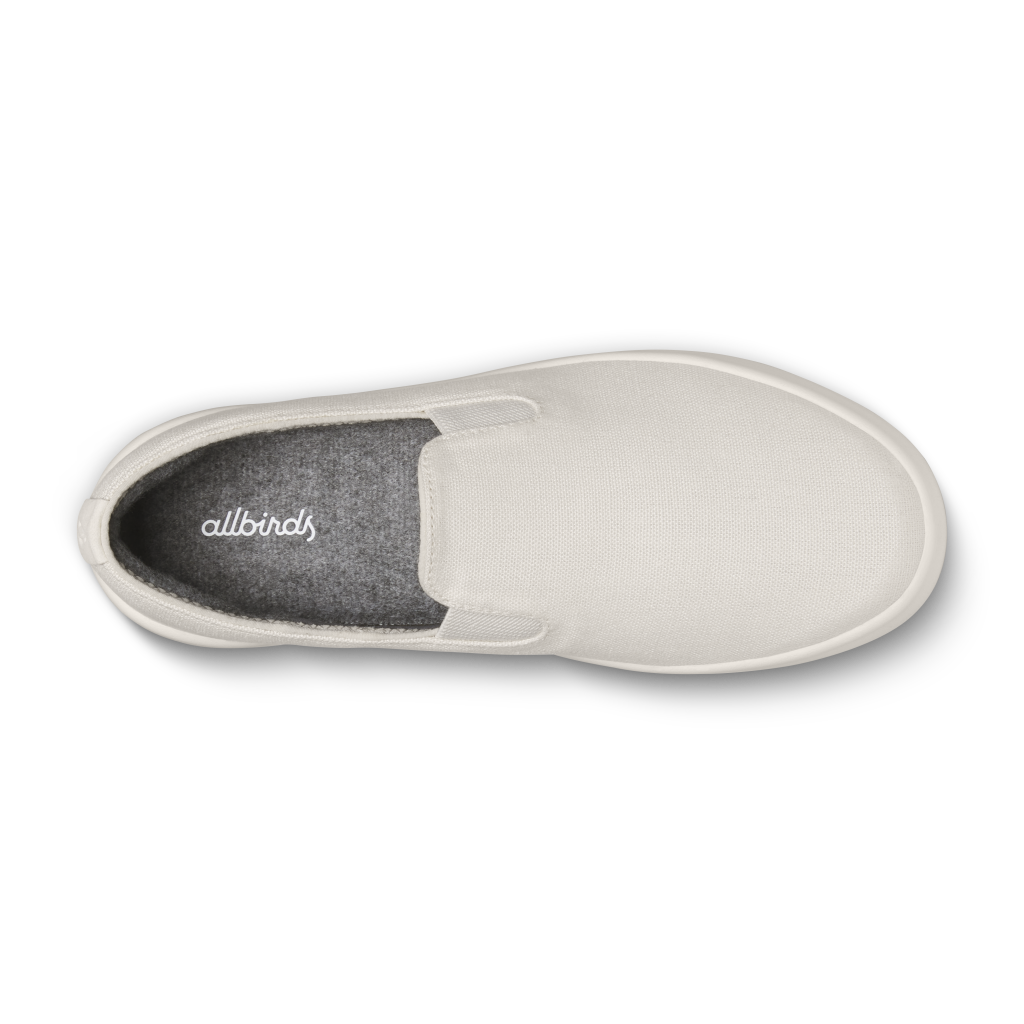 Allbirds W Cruiser Slip On Canvas Freizeitschuhe in WEISS