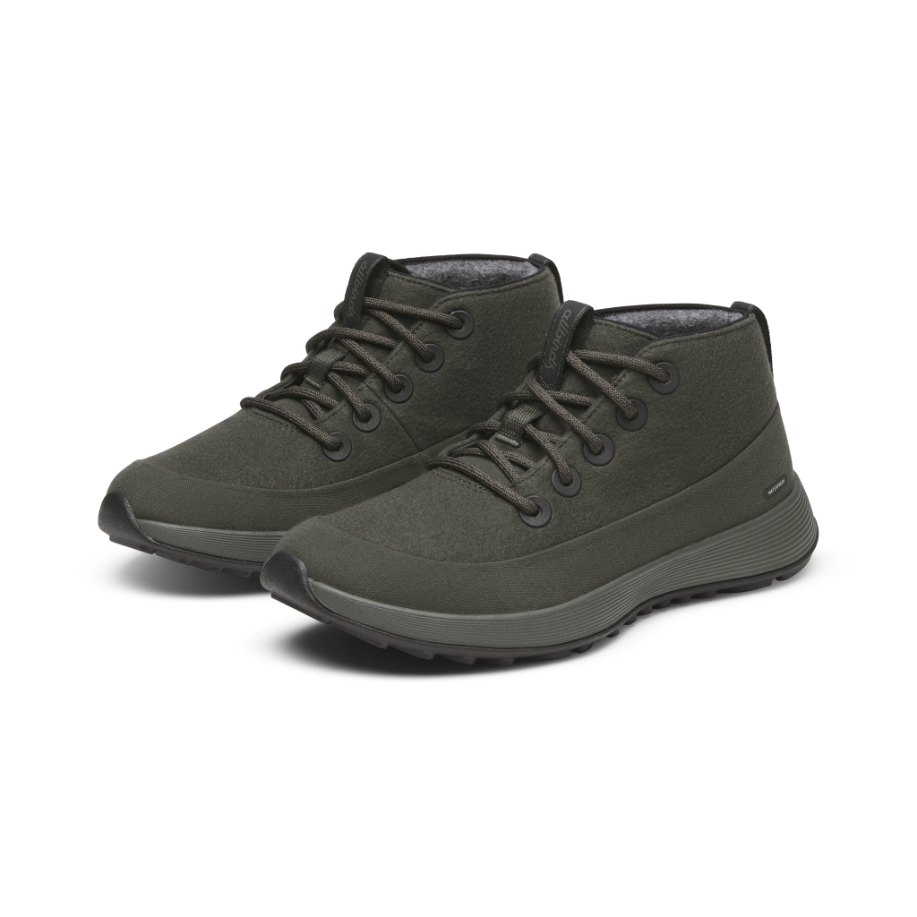 Allbirds W Wool Runner NZ Mid Waterproof Freizeitschuhe in GRÜN