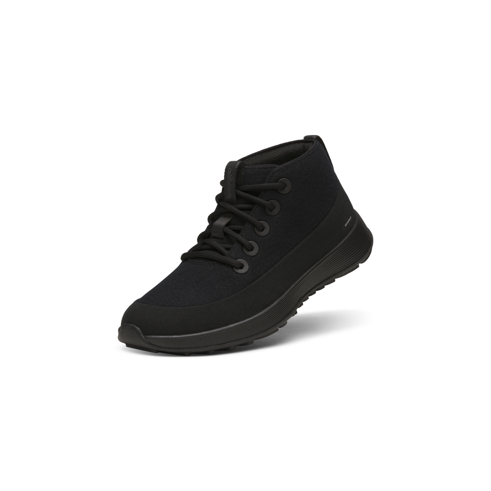 Allbirds W Wool Runner NZ Mid Waterproof Freizeitschuhe in SCHWARZ