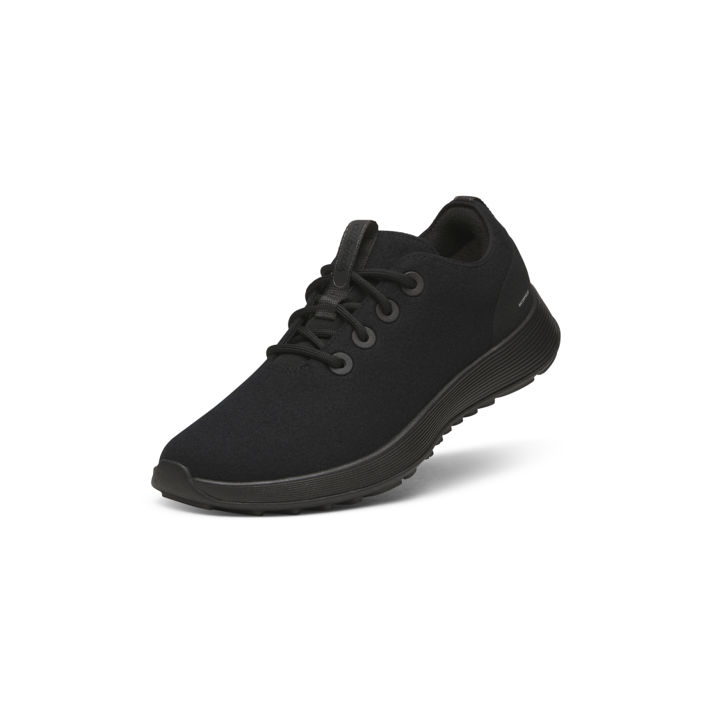 Allbirds W Wool Runner NZ Waterproof Freizeitschuhe in SCHWARZ
