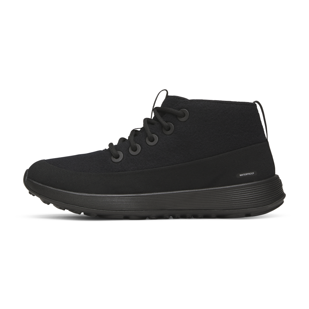 Allbirds W Wool Runner NZ Mid Waterproof Freizeitschuhe in SCHWARZ